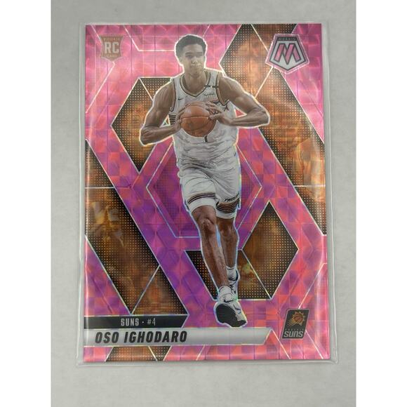 2024-25 Panini Mosaic - Rookies Oso Ighodaro #221 Pink Mosaic Prizm /175 (RC) - Picture 1 of 2